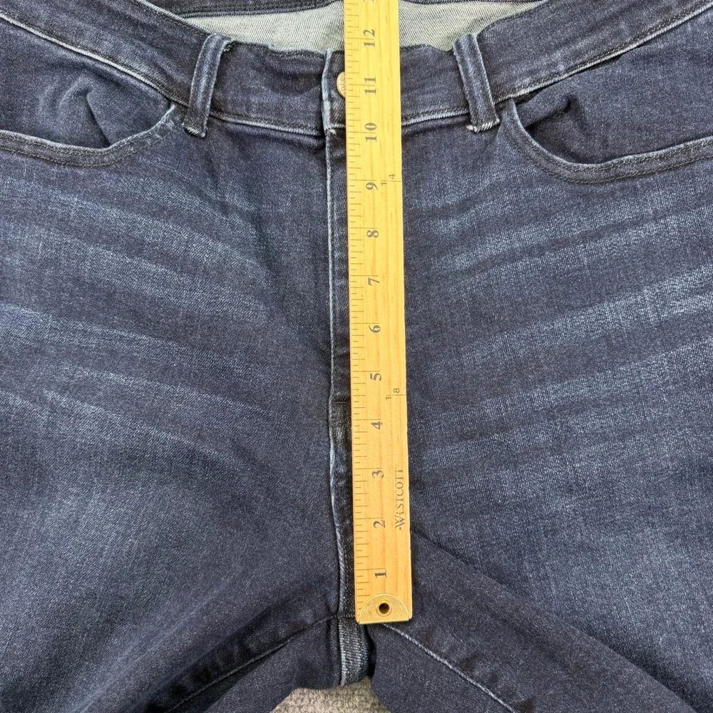 Judy Blue Jeans Womens 18W (Fits 36x29) Boyfriend Fit Stretch Denim Dark Wash - Picture 11 of 14